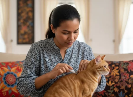 flea treatment for cats Malaysia