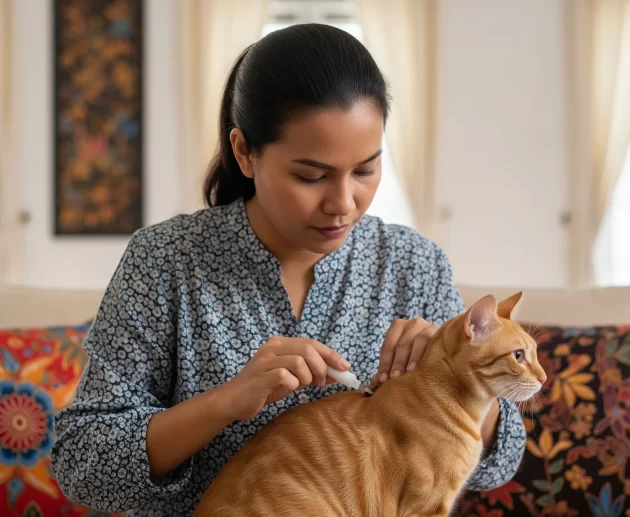 flea treatment for cats Malaysia