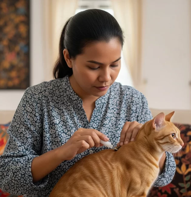 flea treatment for cats Malaysia