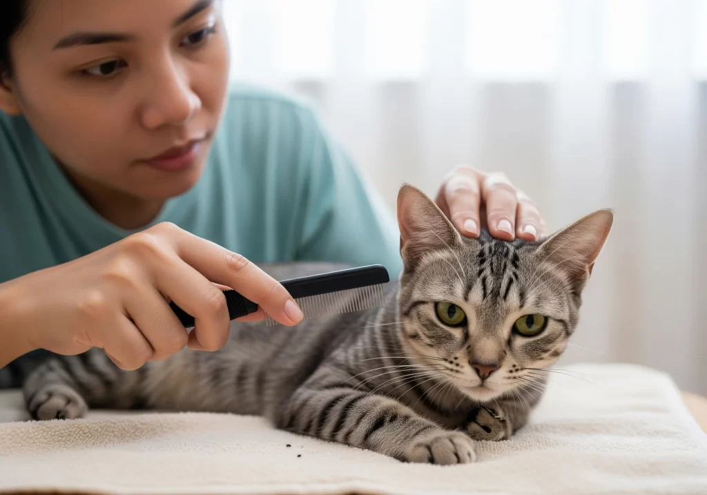 cat flea prevention Malaysia