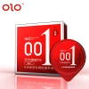 OLO Warming 001 “Goddess” Condoms (Red Box) – 3 Pack
