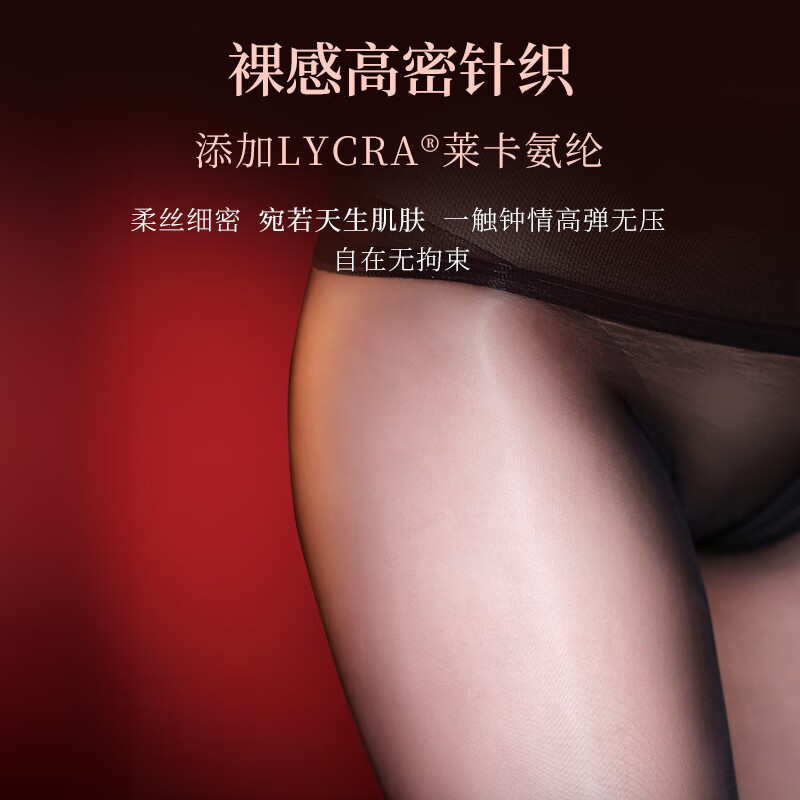 Jissbon Hyaluronic Gel Pantyhose – 360° Tear-Away, Ultra-Thin & Invisible Fit