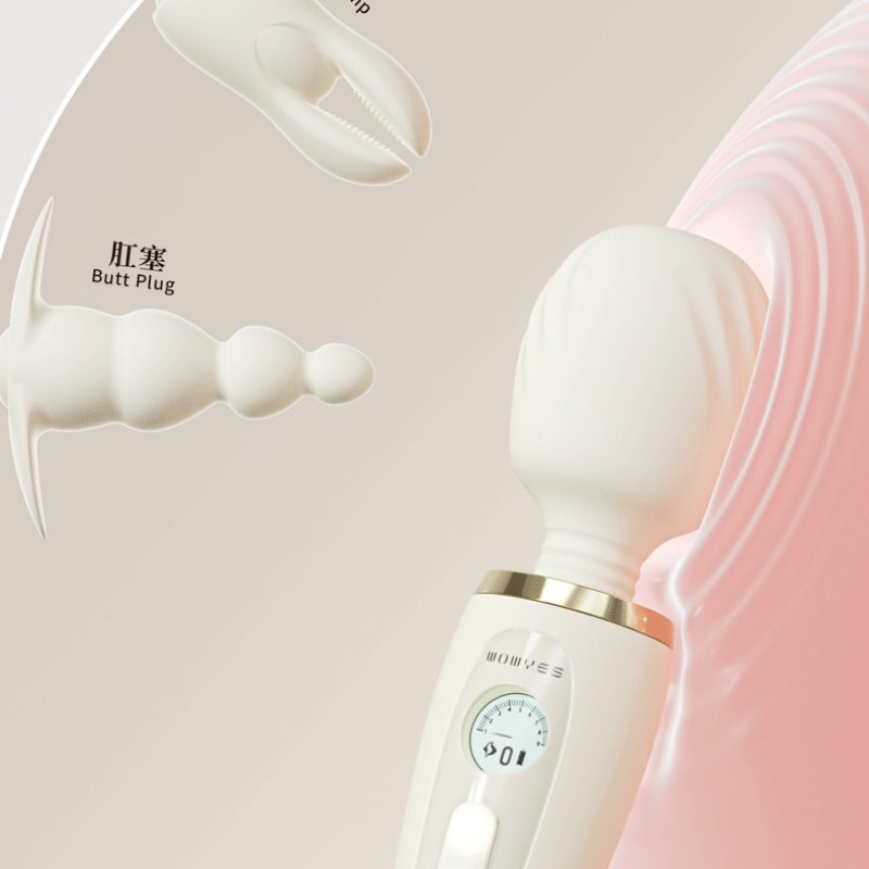 YHTC-FYT-008.1 Oyas Mandala PRO Vibrator – Off-White
