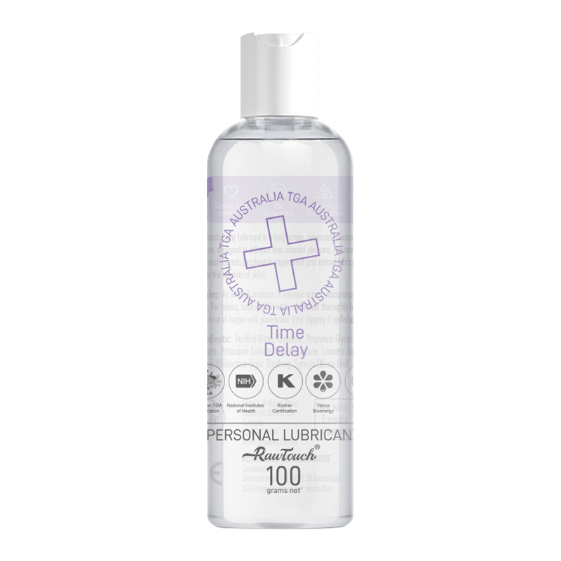 Raw Touch人体润滑剂-Time Delay延时100g（紫色）